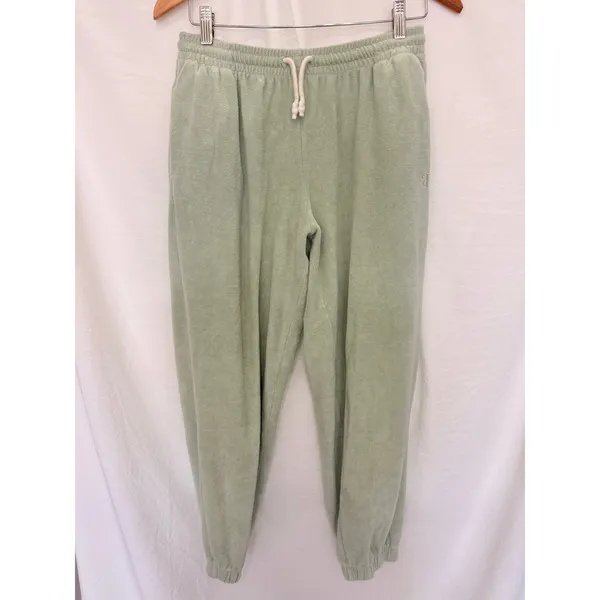 Ballantyne Terry Cloth Jade Sweatpants Small Loungewear Cozy‎ Warm - Image 2