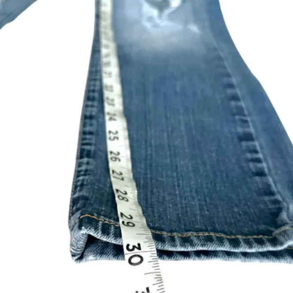 American Eagle Low Rise Distressed Blue Jeans vintage Y2K - Image 6
