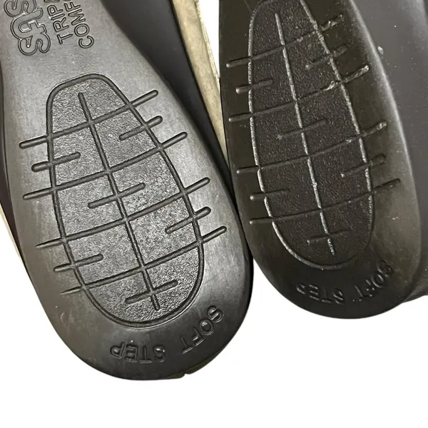 SAS Roamer‎ Shoes Womens 10 Beige Moccasin Leather Slip On Adjustable Comfort - Image 8