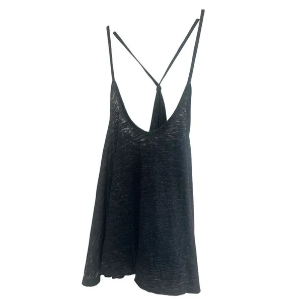✨Free People We The Free Gray Sandy Tank Sz Medium Top✨ - Image 6