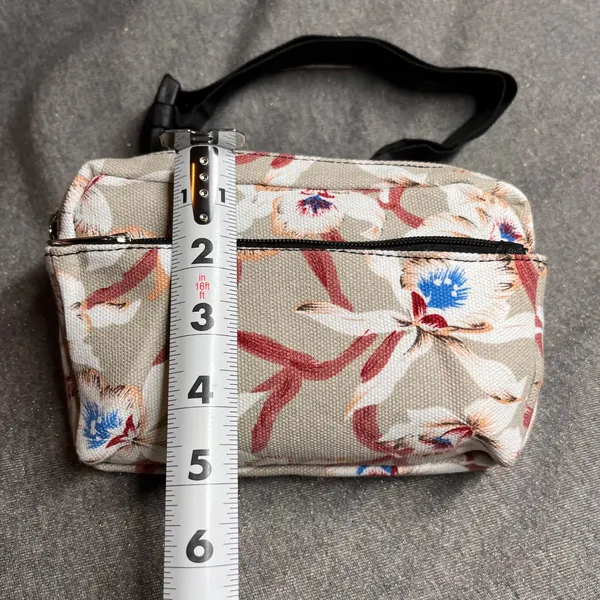 Floral Print‎ Fanny Pack Belt Bag Small Pouch Travel Waist Bag - Image 2