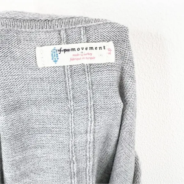 Free People Movement The Recovery Cozy Knit Set Women's XS Gray‎ Luxe Loungewear - Image 7