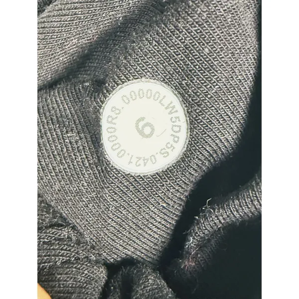 Lululemon Womens Braided Detail High Rise Joggers Size 6 Black Lounge Comfort - Image 4