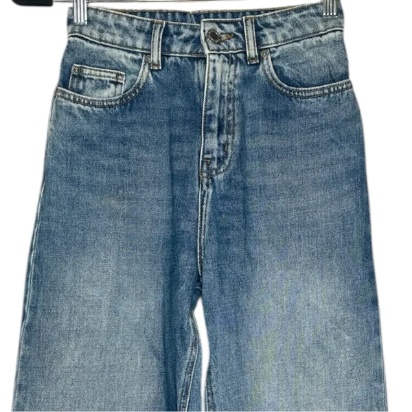Frank and Oak Nina Wide Leg Jeans Size 25 - Image 2