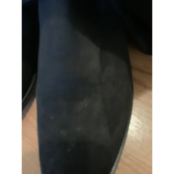 Sam Edelman Women's Black Suede Leather Tall Boots Over-the-Knee Size 10 - Image 4