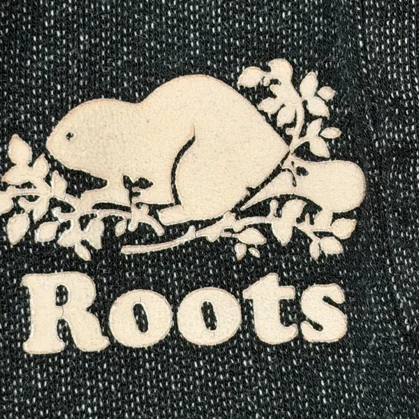 ROOTS Canada Joggers Women's Medium Black Pull On Lounge Casual - Image 4