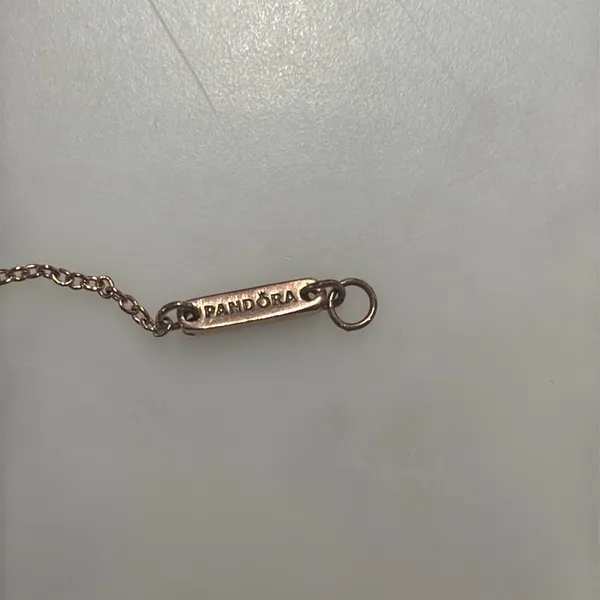 Pandora Sparkling Heart Collier Necklace 14k rose gold plating - Image 4
