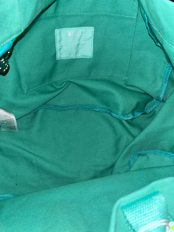Figs Mint Green Canvas Tote limited edition bag - Image 3