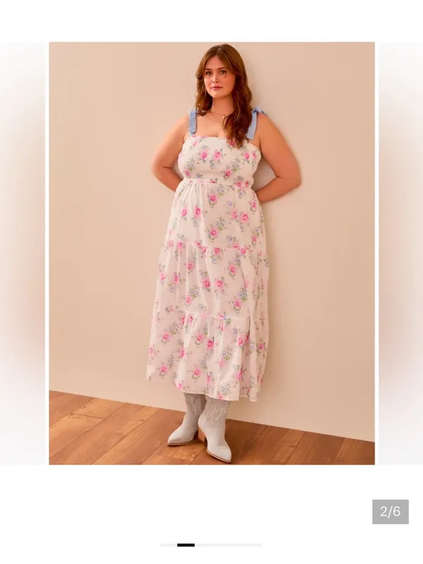 Arula Gemma Floral Maxi Dress 1X NWT - Image 4