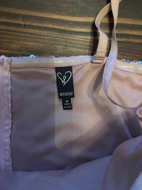 Windsor rose gold mirrored crop top medium - Image 2