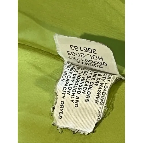 Gap‎ Vintage Down Puffer Zipper Winter Washable Vest Green MEDIUM Outdoor - Image 11