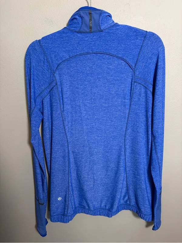 Lululemon Pace Pusher 1/2 Zip Pullover Top Run Relaxed Fit Lightweight - Image 2