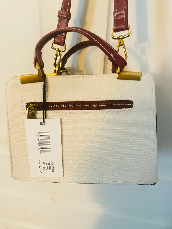Berry Steve Madden Satchel Bag - Image 9