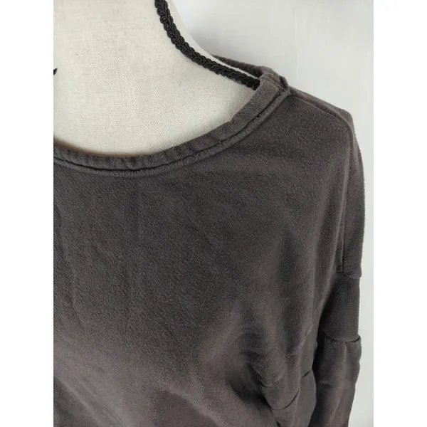 Women’s Project Social T Oversized Sweatshirt Brown Medium - Image 4
