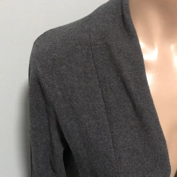 Barefoot Dreams Cozychic Ultra Lite Duster Gray - Image 4