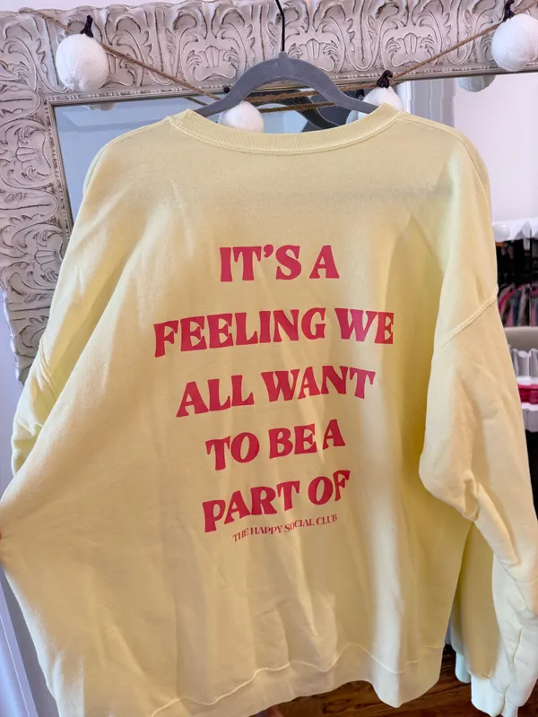 Happy Social Club Sweatshirt - Image 3