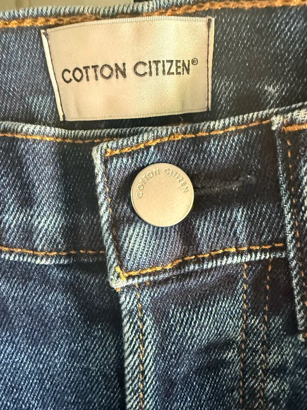 Cotton Citizen High-Rise Bootcut Jeans - Dark Blue - Image 3