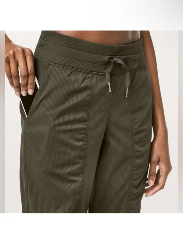 Lululemon Dance Studio Jogger *29" Dark Olive for Women size 2 - Image 4