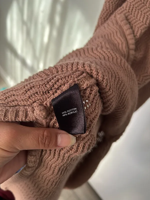 House of Harlow 1960 Midi Dress Knit Brown - Image 6