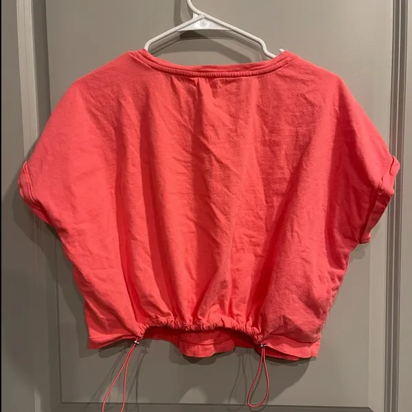 Calvin Klein Performance Coral Crop Top - Image 3