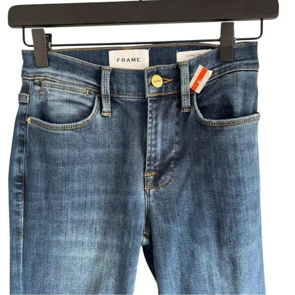 Frame Le High Flare Jeans Dublin‎ High Rise 24 Denim - Image 11