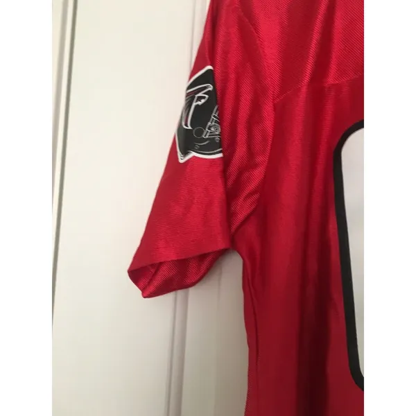 National Football League Atlanta Falcons Women's Jersey Shirt Size Large Red - Image 5