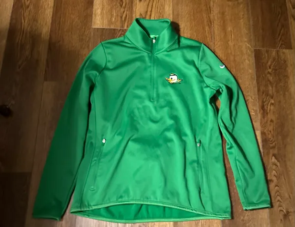 Nike Golf Green Pullover top is a size Large. - Image 9
