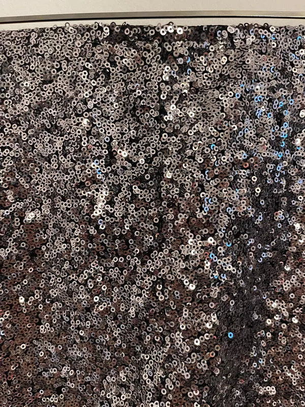 Alythea Silver Sequin Shorts. Size Small  - Image 11