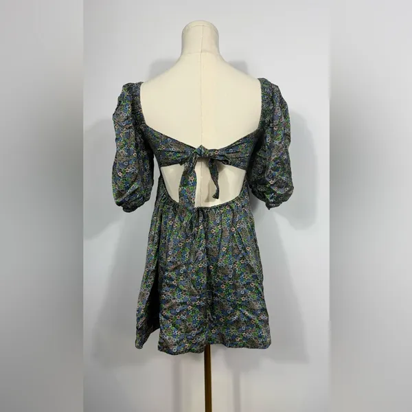 New! For Love &‎ Lemons Alisa Mini Dress in Green Sz XS $233 - Image 8