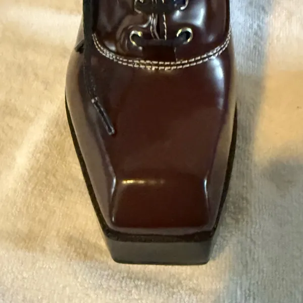 Gianni Bini Heels Platform Pumps Maroon/Burgandy size 10 - Image 8