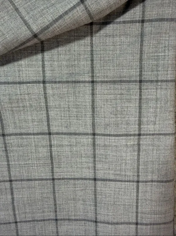 Banana Republic Women’s S Gray Windowpane Plaid Wool Blend Cami Tank Top Busines - Image 4