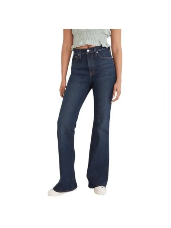 Madewell The Perfect Vintage Flare Jeans Raw Hem Size 23 - Image 4