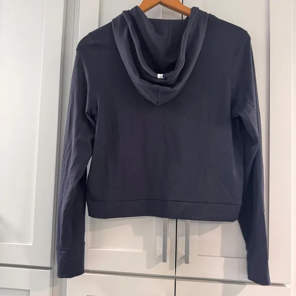 Rhoback Womens Navy Blue Tempo Performance Hoodie Small - Image 3