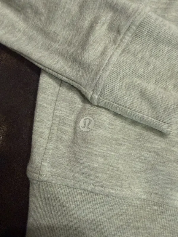 Lululemon Light Sage Green Lightweight Pullover Sweatshirt  - Image 3