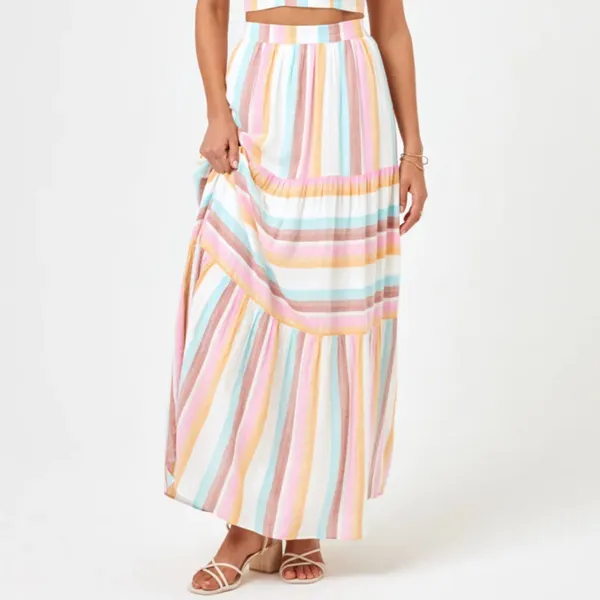 L*SPACE Bondi Skirt in Amalfi Coast - Image 4