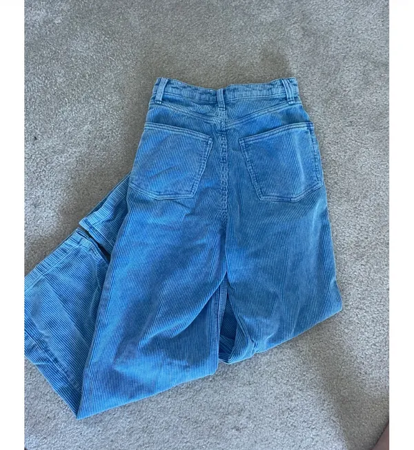 Urban Outfitters BDG Blue Corduroy Pants Mom Jeans - Image 4