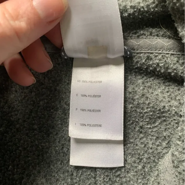 The North Face Gray Hooded Jacket L - Image 4