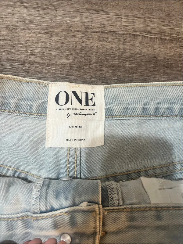 ONE TEASPOON Wilde Outlaws Shorts - Image 6