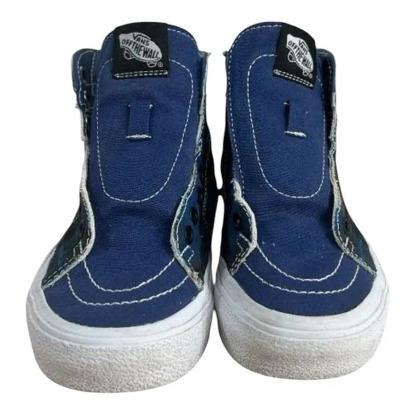 Vans Sk8-Hi Bolt Racing Blue White Lightning Bolt Women Sneakers Size 5 Men 3.5 - Image 3