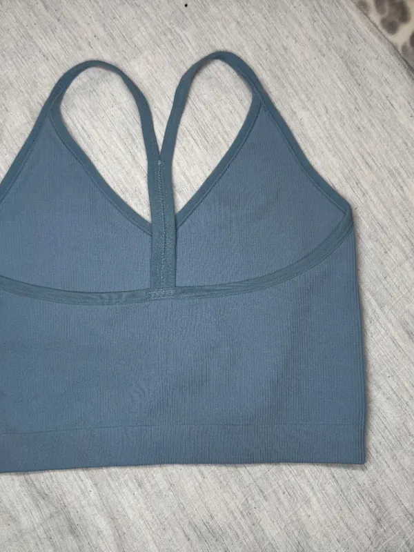SET Active Sculptflex Ribbed V Bra Size M - Image 5