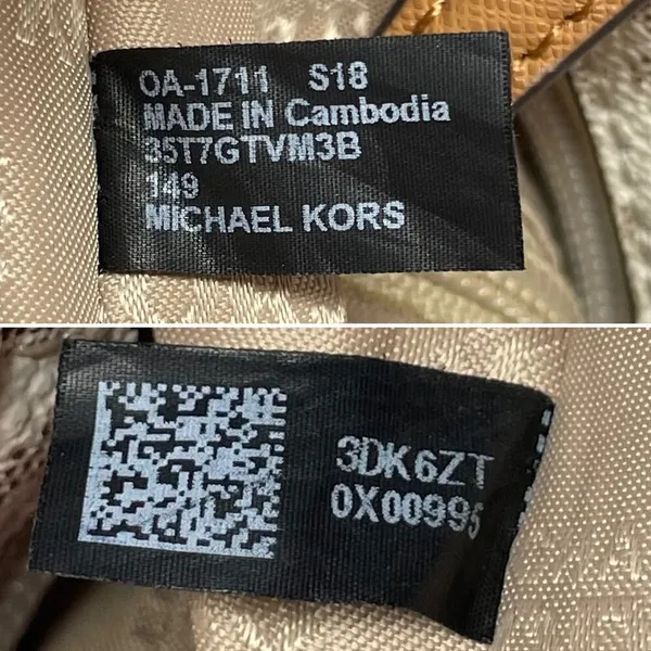 Michael Kors Jet Set Travel Crossbody Bag Vanilla *READ* - Image 9