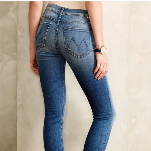 Anthropologie Mother‎ the charmer jeans sz 24 - Image 4