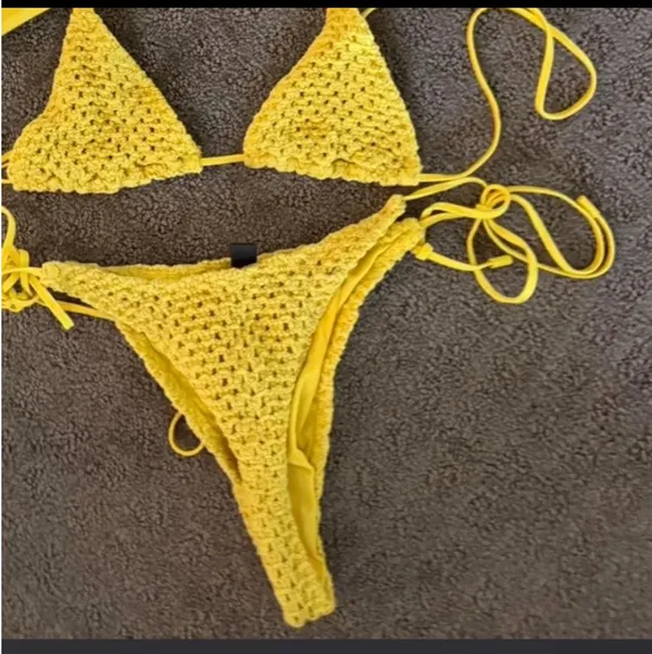 Triangl swim suit bikini set  - Image 2