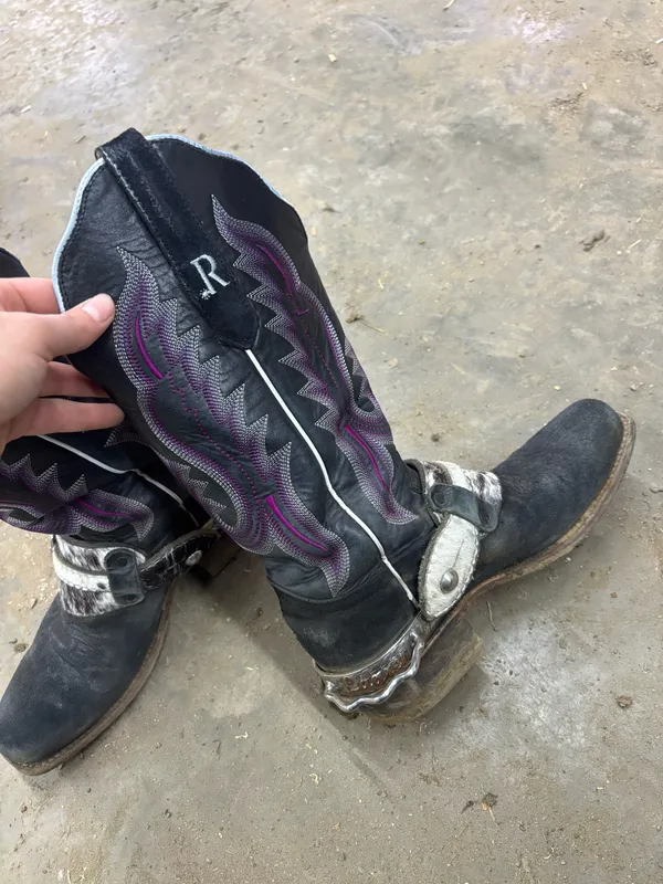 R Watson western cowboy boots cowgirl - Image 4