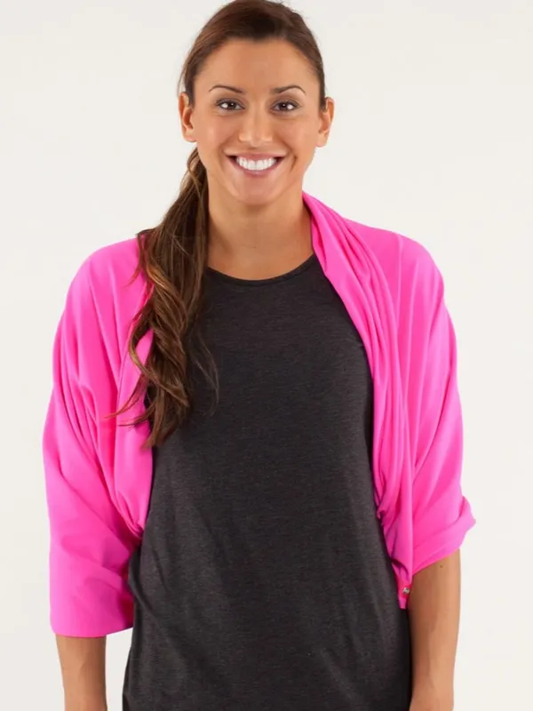 Lululemon Vinyassa Scarf in Raspberry Glo Light - Image 2