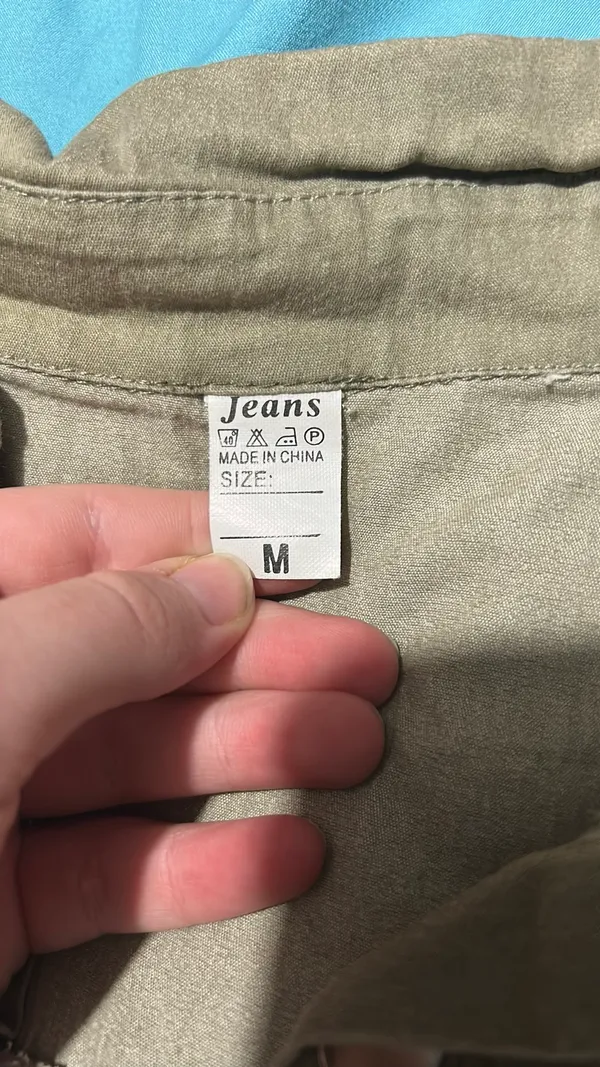 Jeans Jacket Green Size M - Image 2