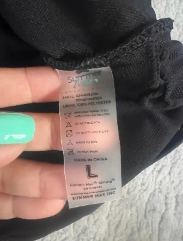 BNWT Summer Mae black one piece swimsuit - Image 5