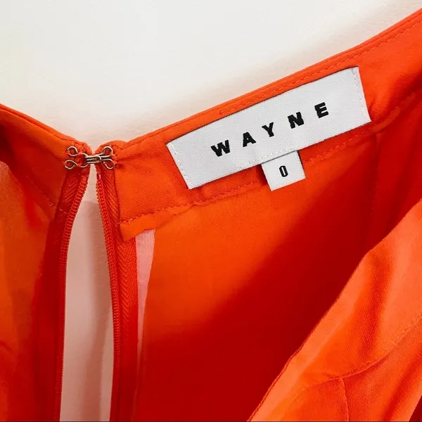 Wayne 100% silk straight leg trousers NEW - Image 4