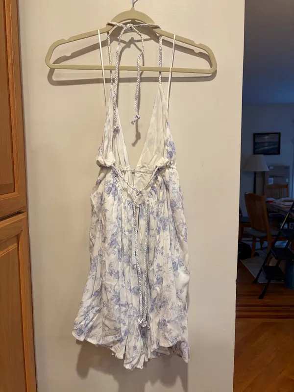 Garage Halter Dress White - Image 3