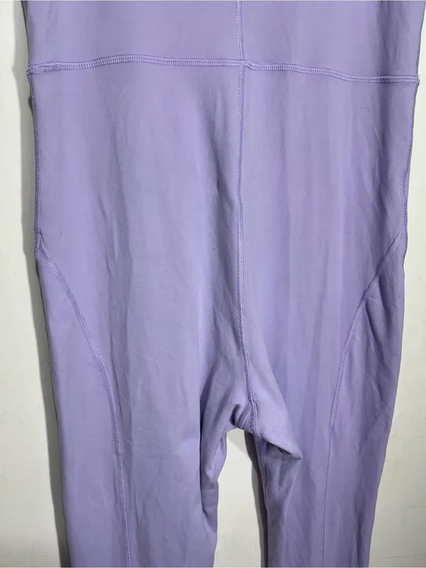 Wilfred Free Aritzia Divinity Jumpsuit Lilac Purple Spaghetti Strap Unitard XL - Image 12
